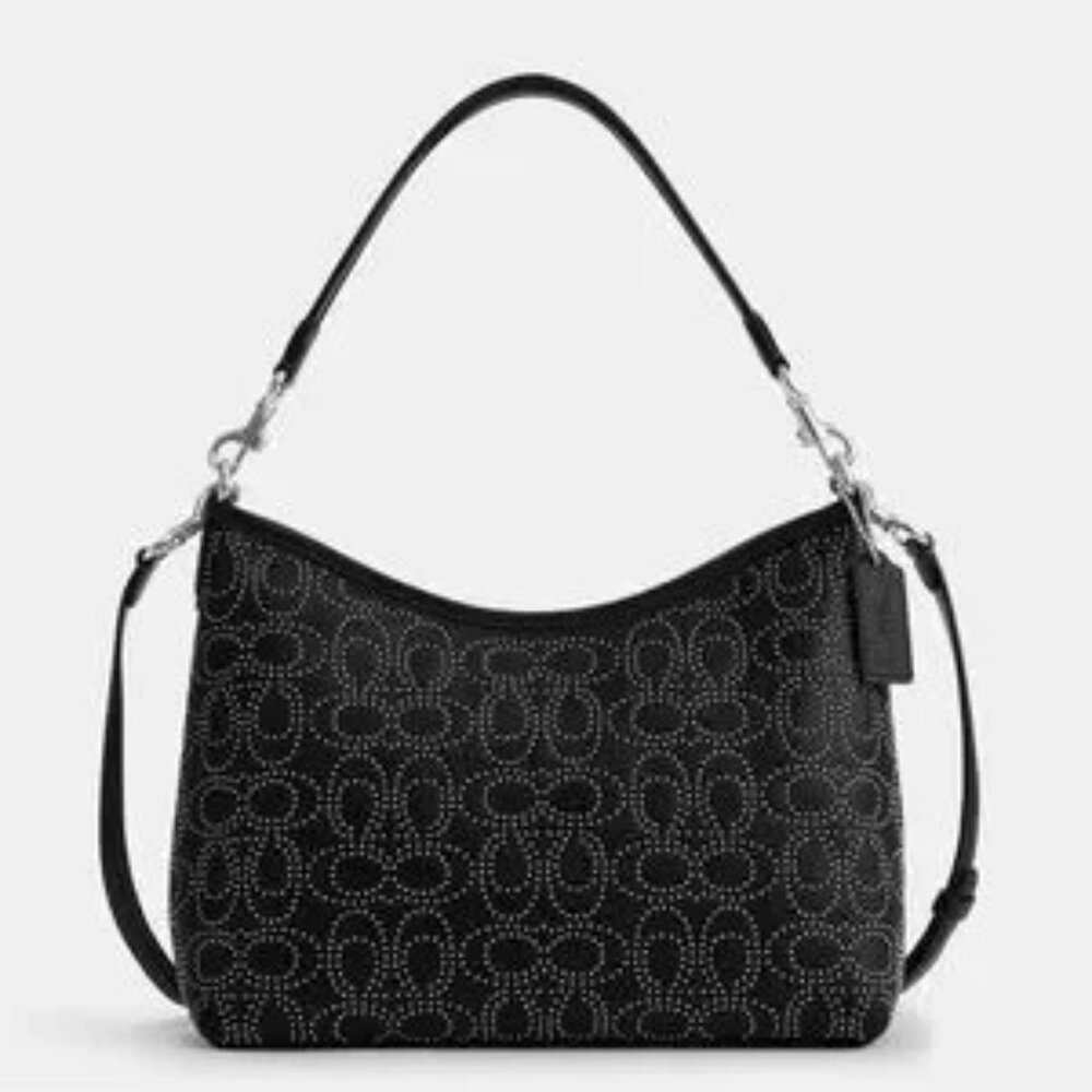 NWT Coach Laurel Shoulder Bag With Signature Rivets